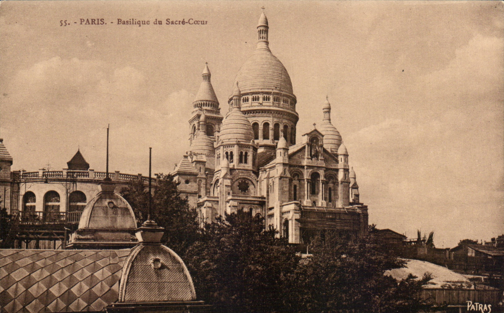CPA Paris Basilique De Sacre Coeur Montmartre 