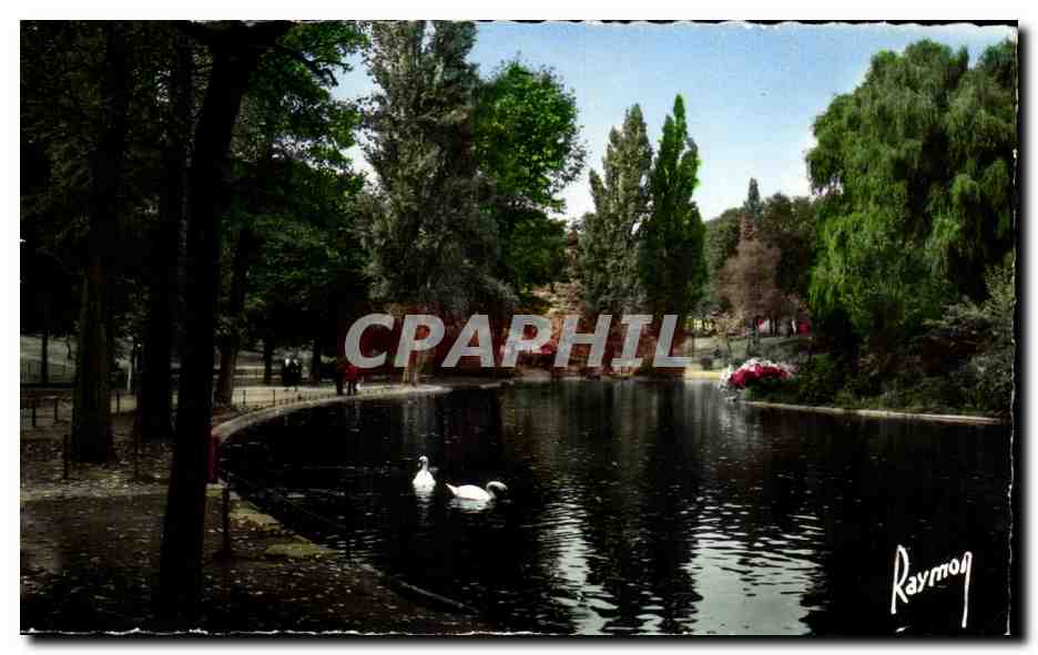 CPA Images De France Saint Mande Le Lac Et Les Cygnes