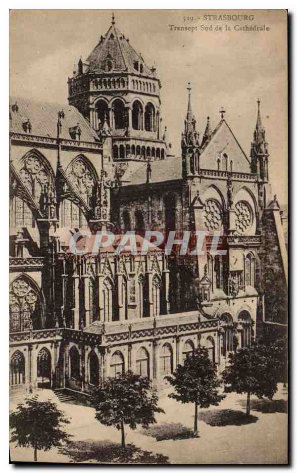 CPA Strasbourg Transept Sud de la Cathedrale