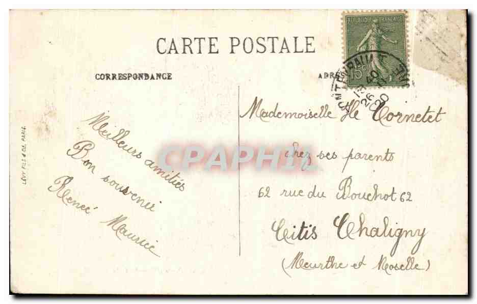 CPA Fontevrault Ancienne Abbaye du Porte d'Entree de la Salle Capitulaire — Verso