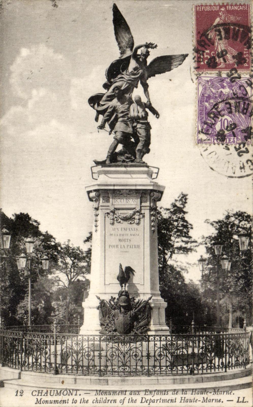 Chaumont — Monument aux Enfants de la Haute-Marne — LL