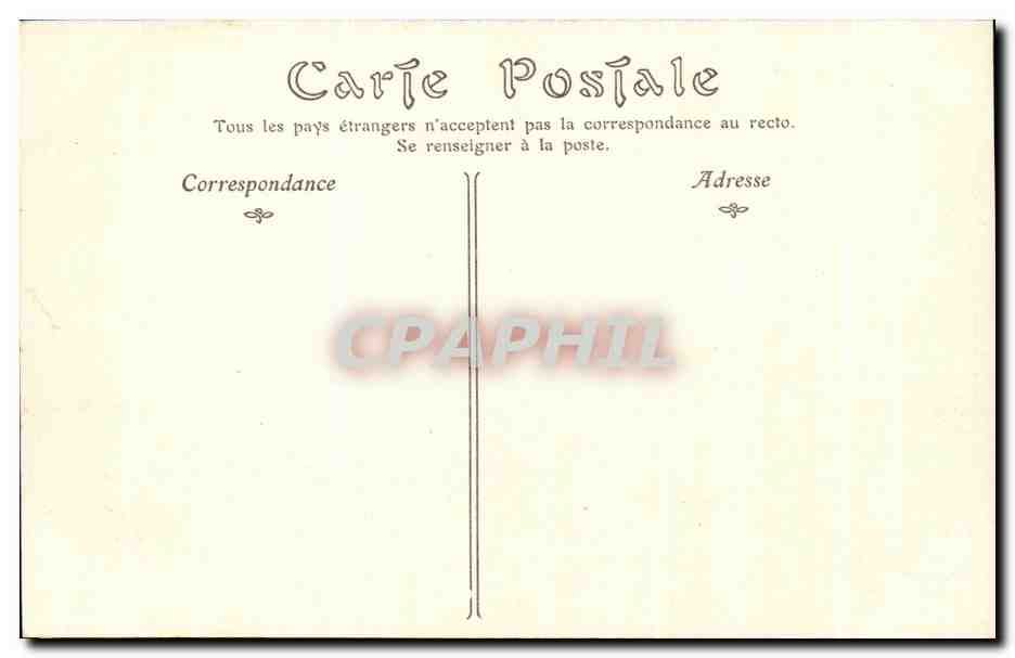 CPA Casino De Monte Carlo Salle De Roulette Garnier  — Rückseite