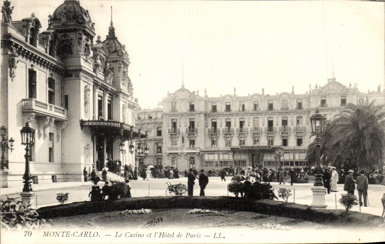Monte-Carlo — Le Casino et l'Hôtel de Paris — LL. — n°70