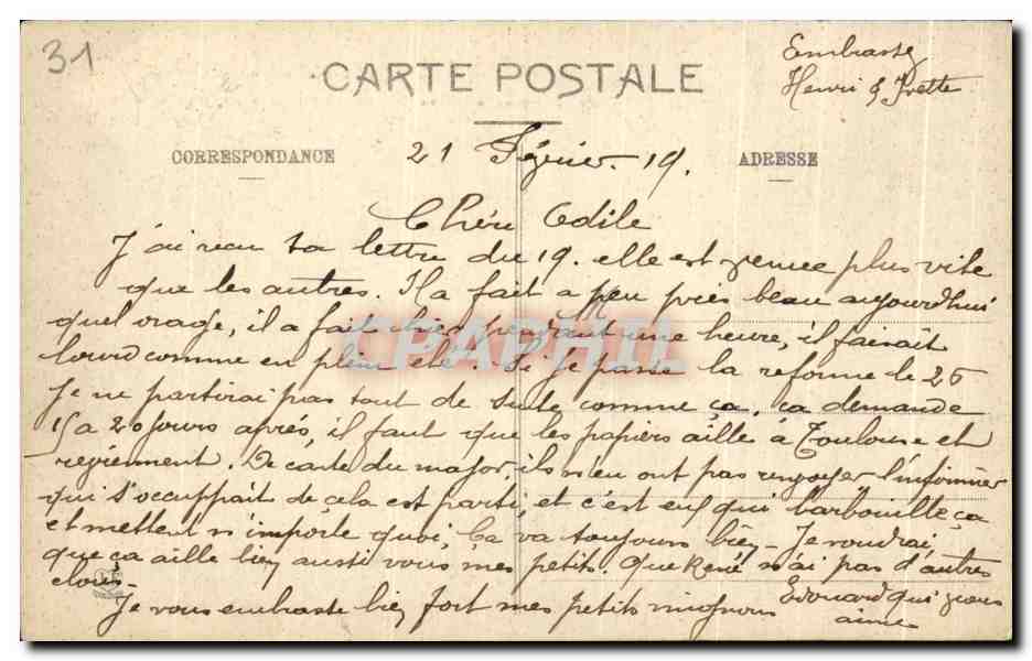 La Haute-Garonne — Route d'Aspet à Luchon — Lacets du Col des Ayres — 1927 — Reverso