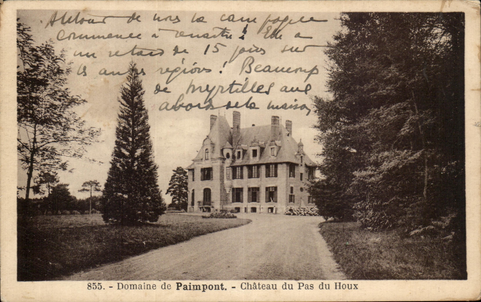 CPA Domaine de Paimpont Chateau du Pas du Houx
