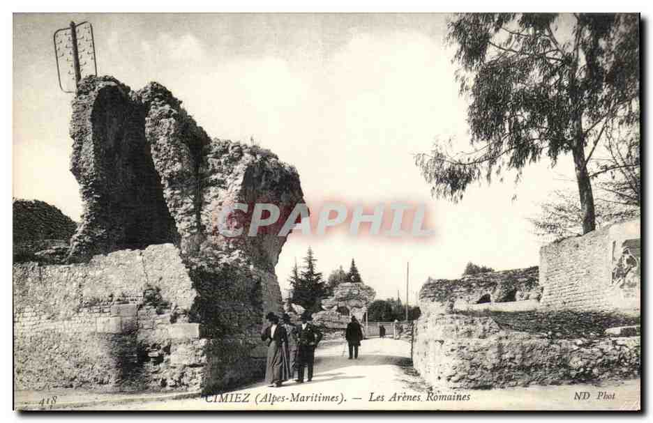 CPA Cimiez Les Arenes Romaines