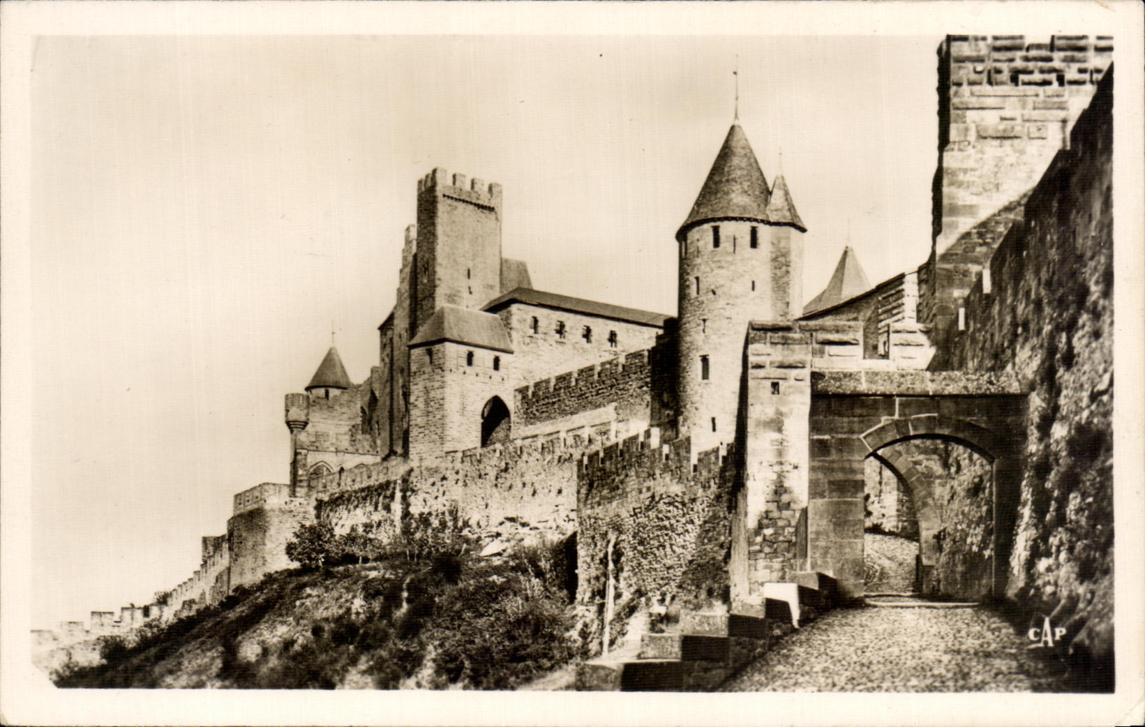 CPA Carcassonne Les Avant Portes De L'Aude