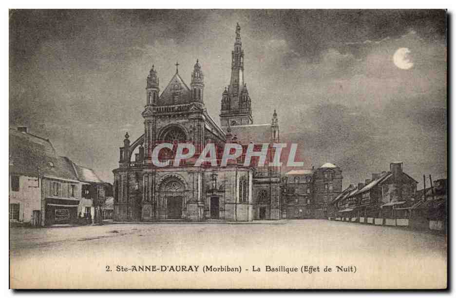 CPA Ste Anne D'Auray La Basillique