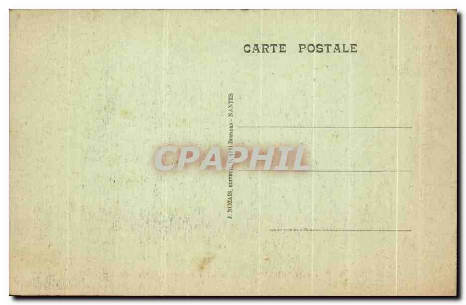 CPA Ste Anne D'Auray La Basillique — Verso