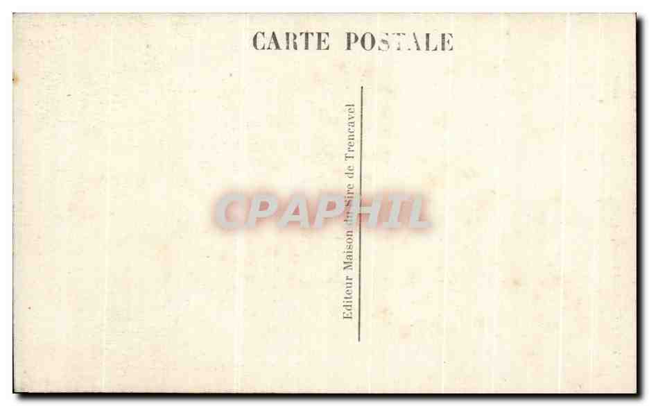 CPA Cite De Carcassonne Le Peau Joyau Du Monde Tour Narbonnaise — Verso