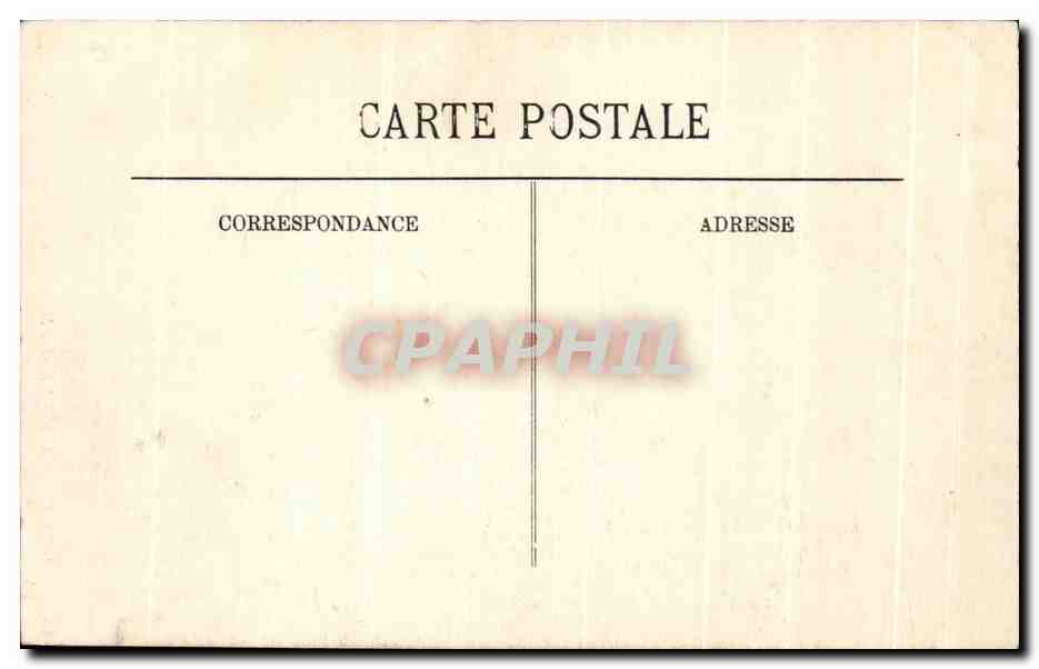 CPA Cite De Carcassonne Les Desenses Chatrau — Verso