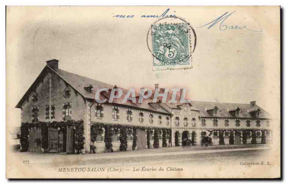 Menetou-Salon (Cher) — Les Écuries du Château — Collection E. L.