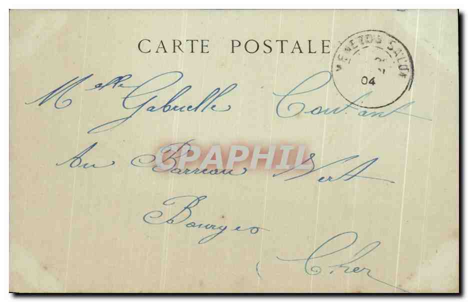 Menetou-Salon (Cher) — Les Écuries du Château — Collection E. L. — Verso