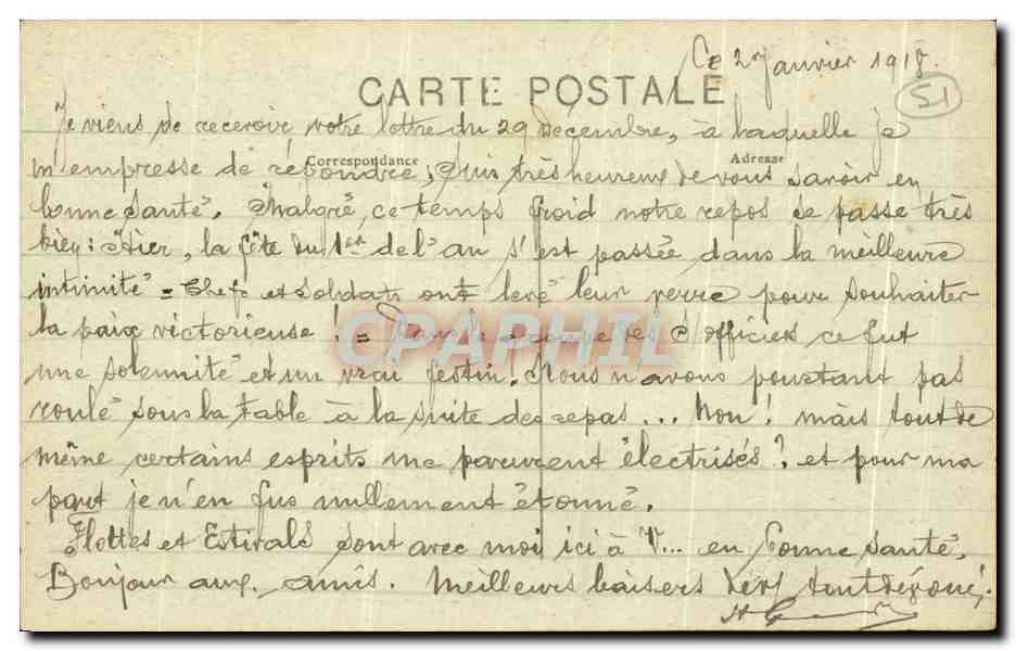 CPA Au pays Du champagne Vertus Eglise Cryptes — Back