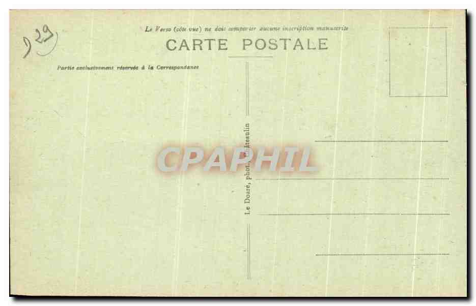 CPA Camaret sur Mer Les Aiguilles de Lamsoz — Rückseite
