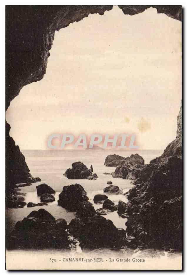 CPA Camaret sur Mer La Grande Grotte