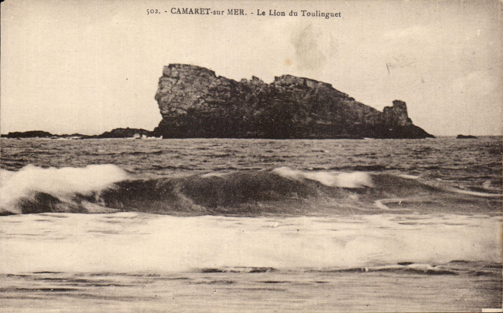 CPA Camaret sur Mer Le Lion du Toulinguet