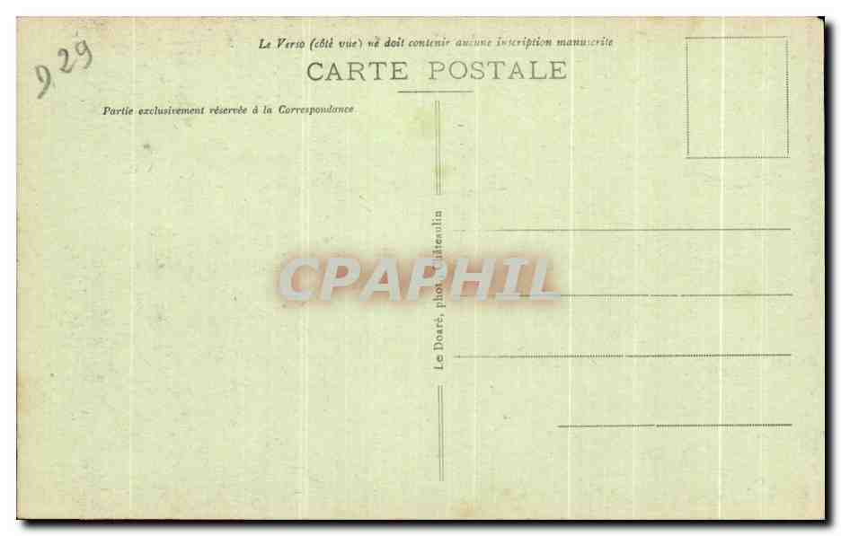 CPA Camaret sur Mer Le Lion du Toulinguet — Rückseite
