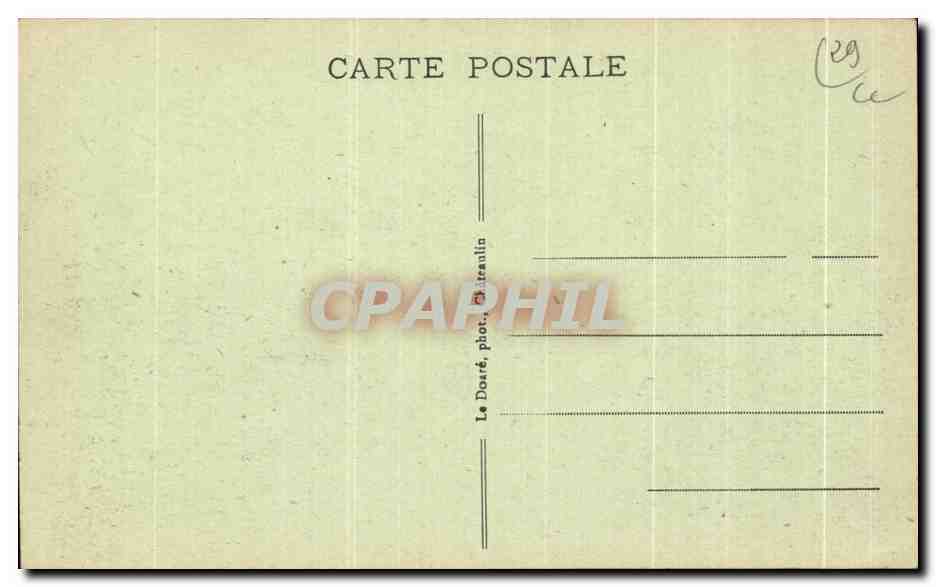 CPA Camaret Plage du Veryarc'h — Rückseite