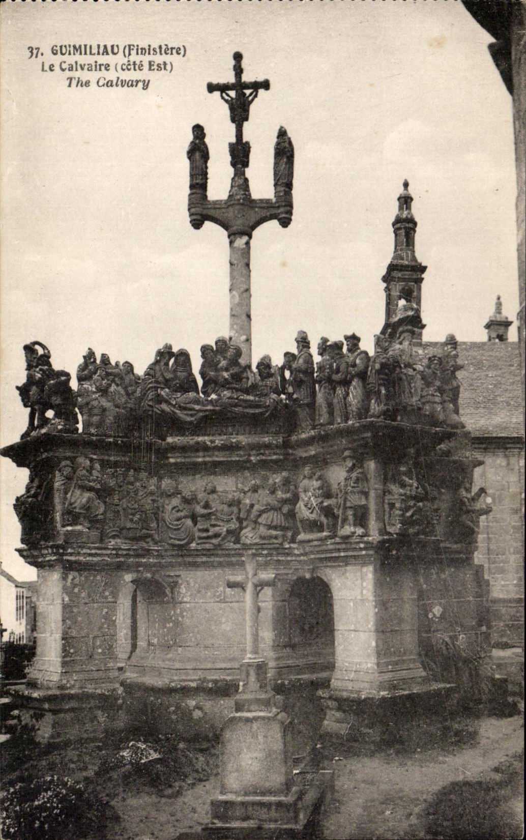 CPA Guimilau Le Calvalre The Calvary 