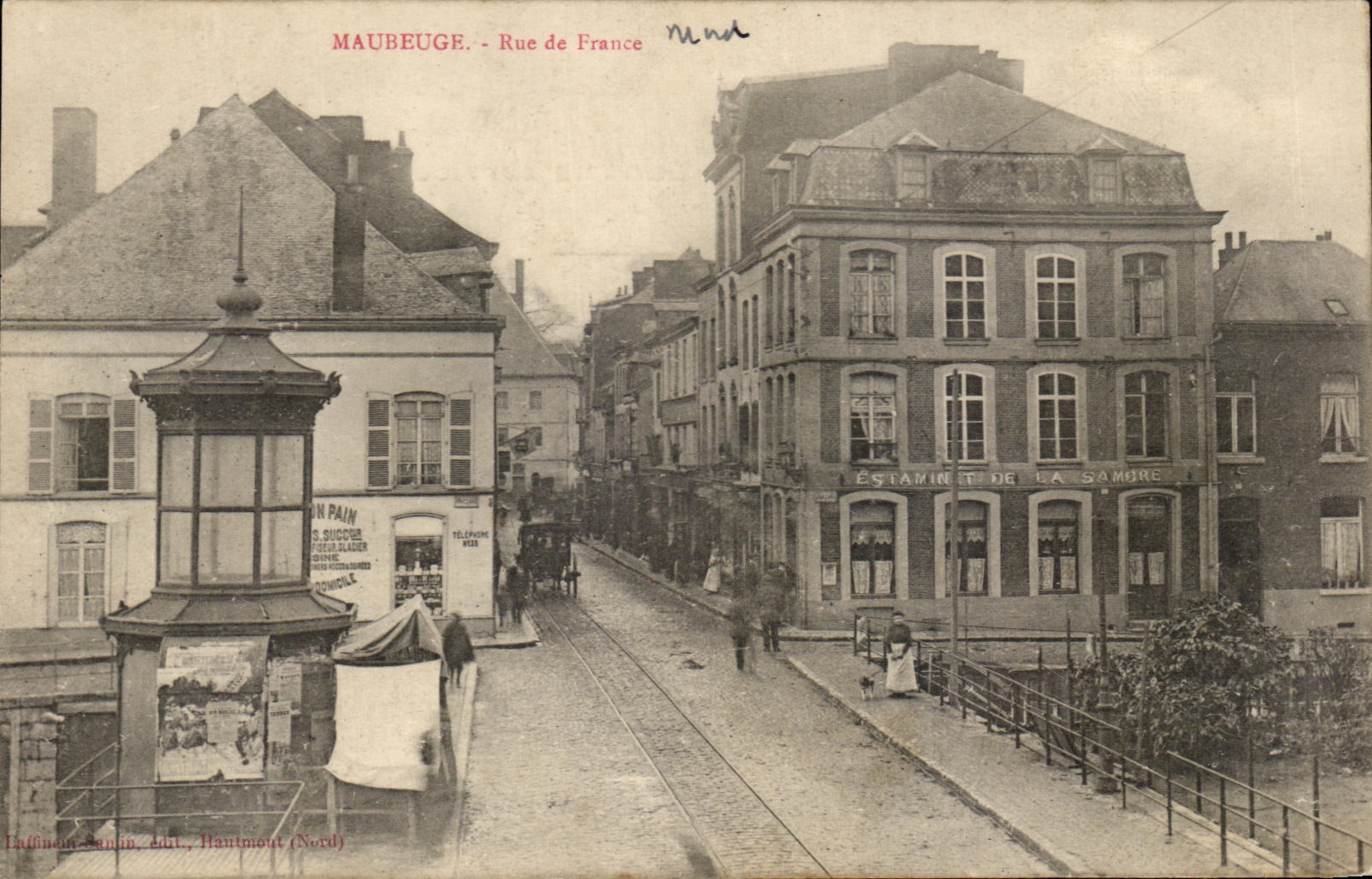 CPA Maubeuge Rue de France