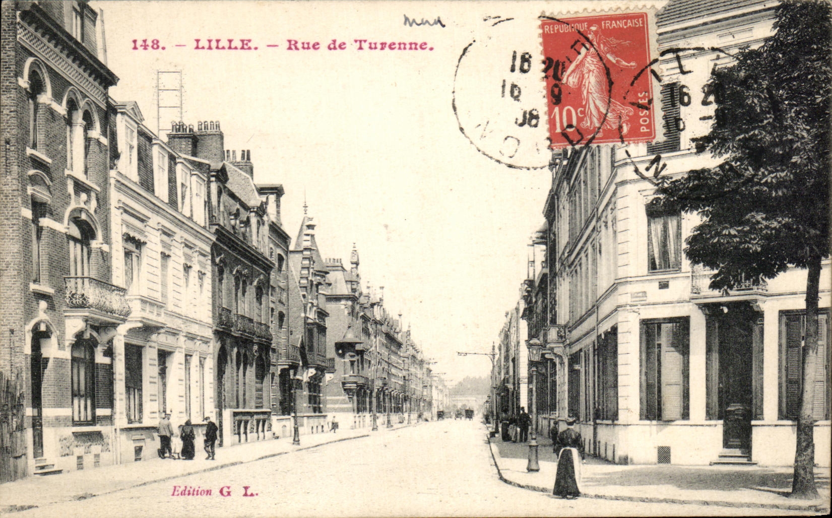 CPA Lille Rue de Turenne