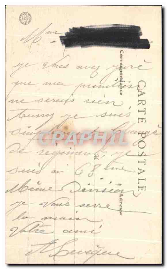 CPA Loos En Gohelle La Grande Place — Rückseite