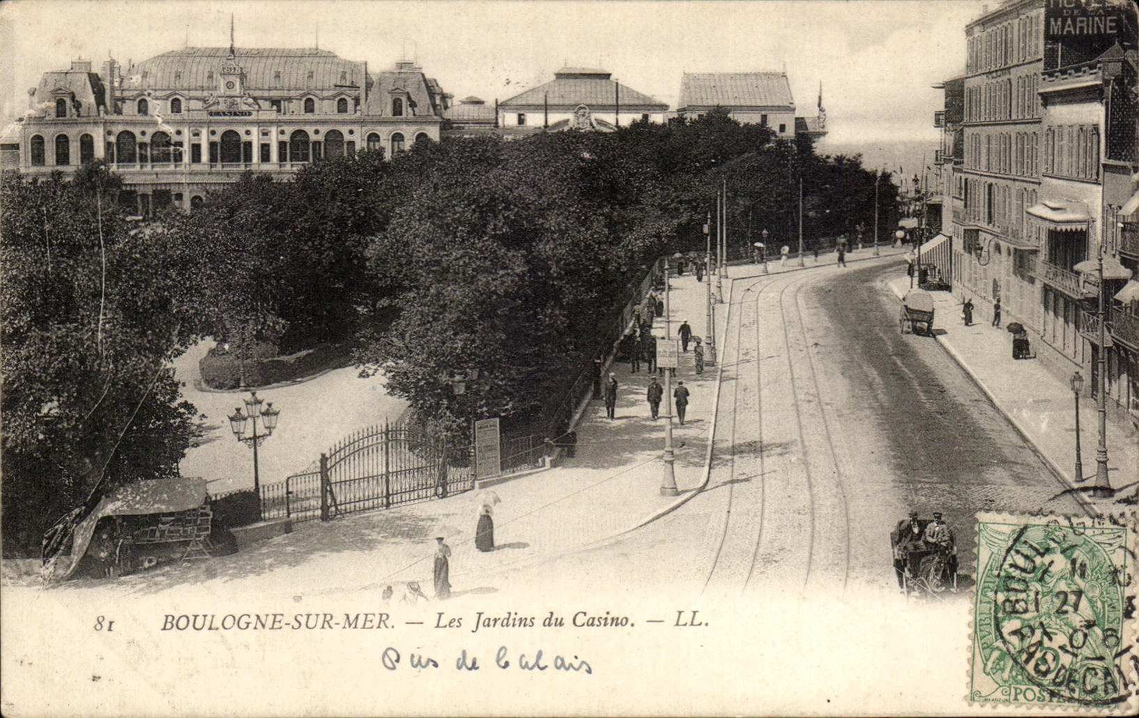 Boulogne-sur-Mer — De Tuinen van Het Casino — LL.
