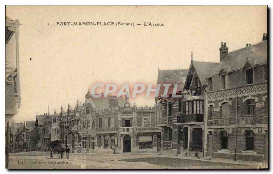 CPA Fort Mahon Plage l'Avenue