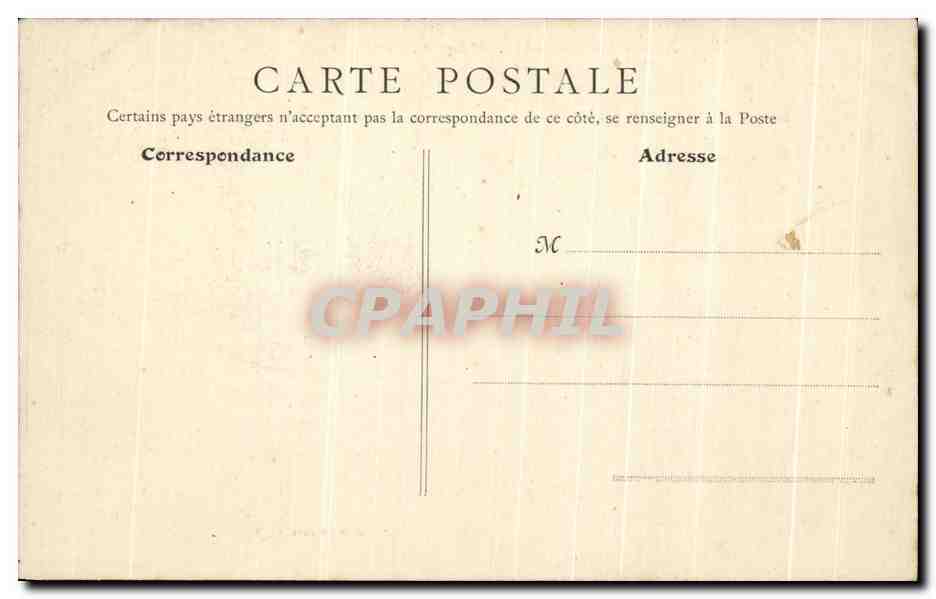 CPA Abbeville La rue Alfred Cendre — Rückseite