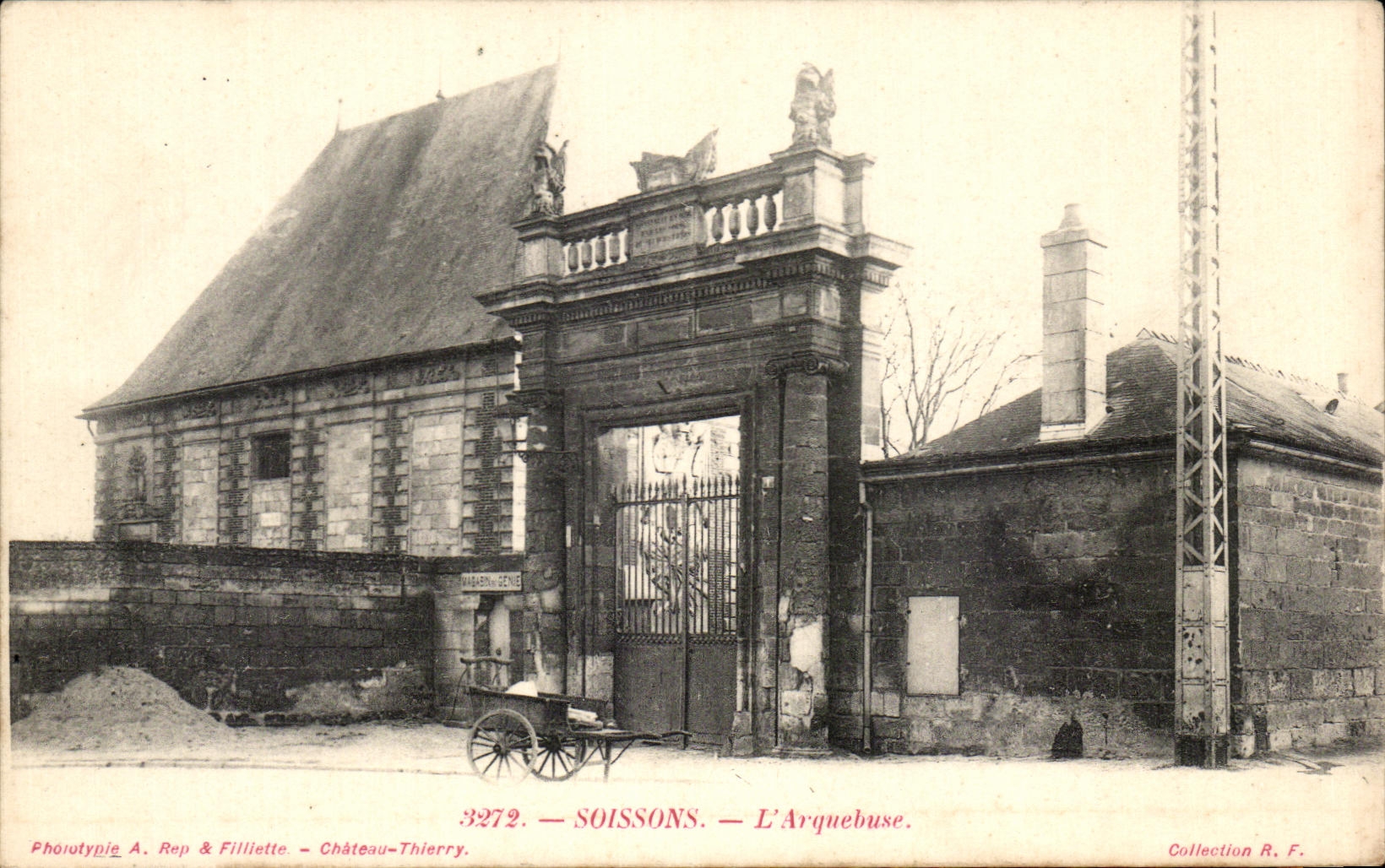 Soissons — L'Arquebuse — Château-Thierry, Phototypie A. Rep & Filliette, n° 3272