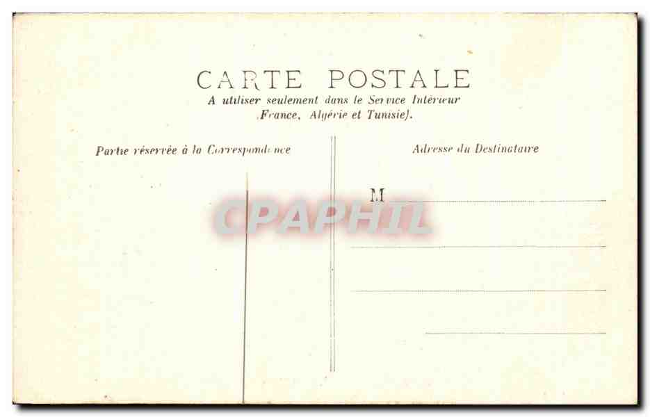 Soissons — L'Arquebuse — Château-Thierry, Phototypie A. Rep & Filliette, n° 3272 — Rückseite
