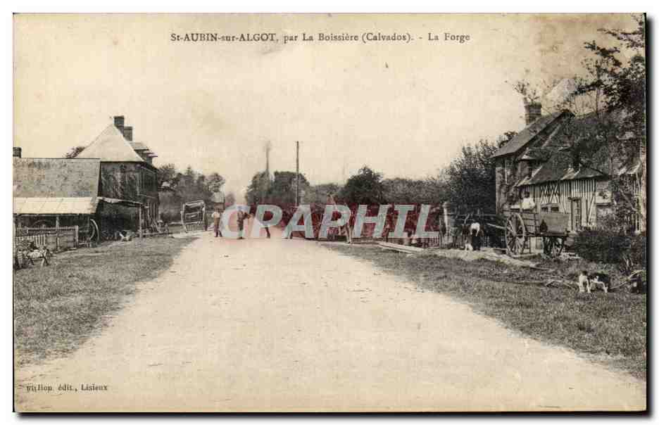 CPA St Aubin sur Algot par La Boissiere La Forge