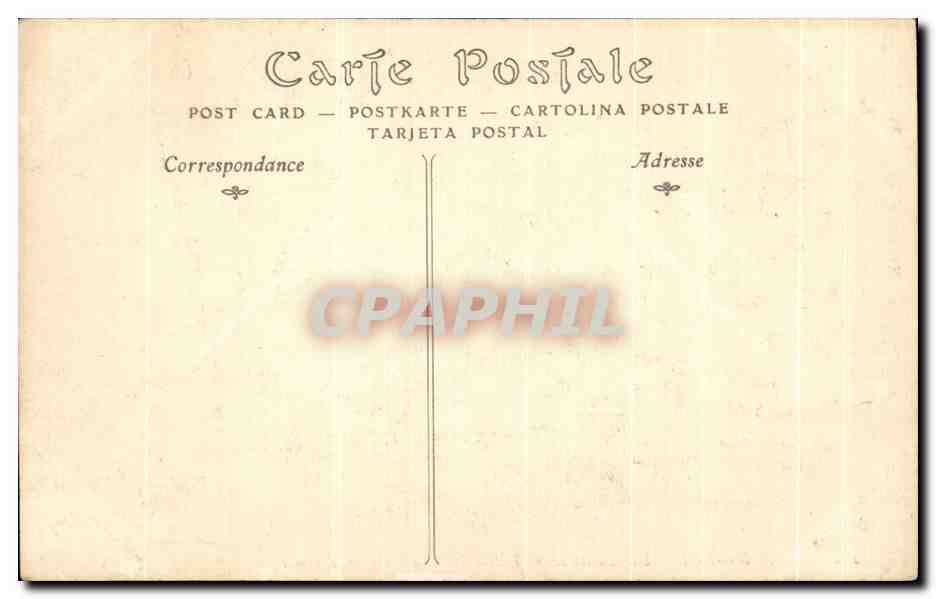 CPA Bagnoles De l'Orne Entree de l'Entree de l'Etablissement Thermal — Rückseite