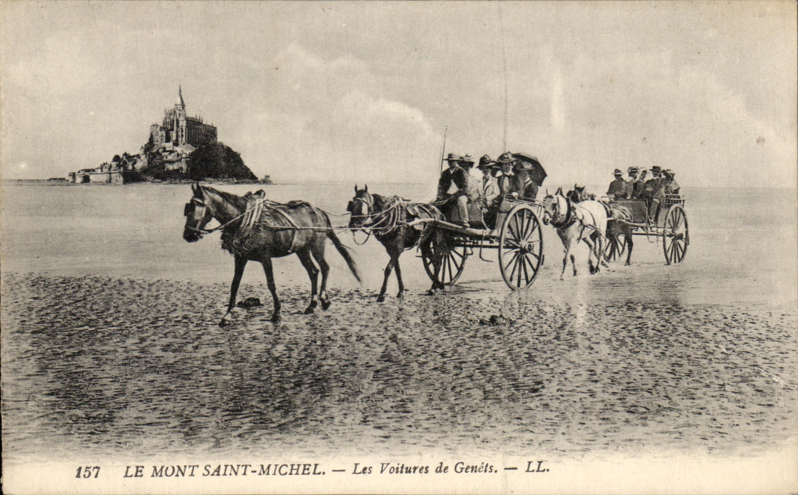 De Mont Saint-Michel — De Wagens van Genêts — LL. — N° 157
