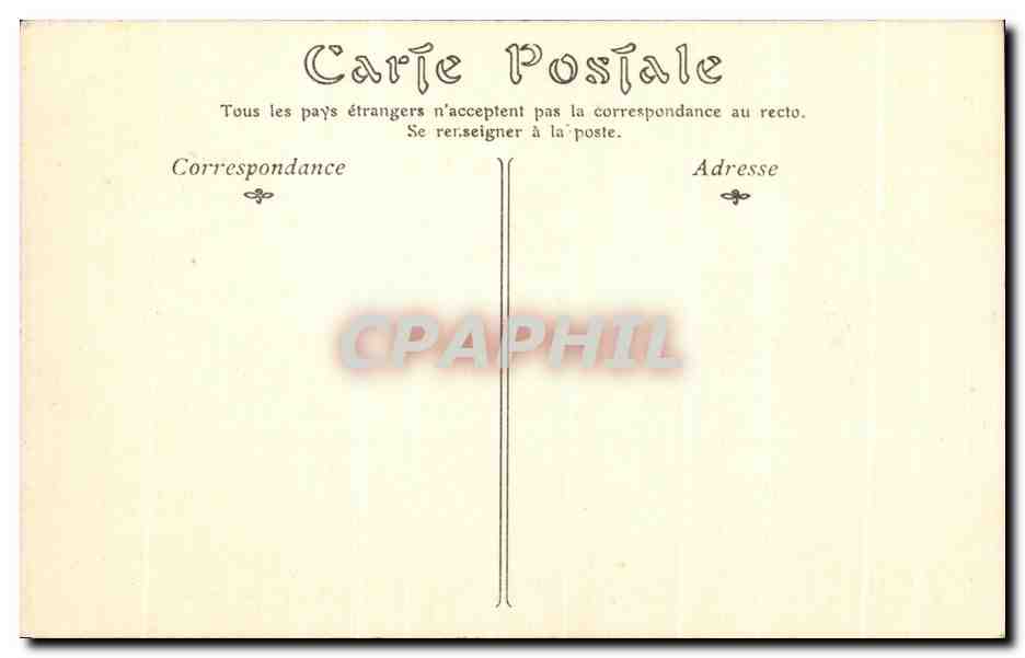 CPA Caen Eglise de la Trinite Abbaye aux Dames Ensemble au sud est  — Verso