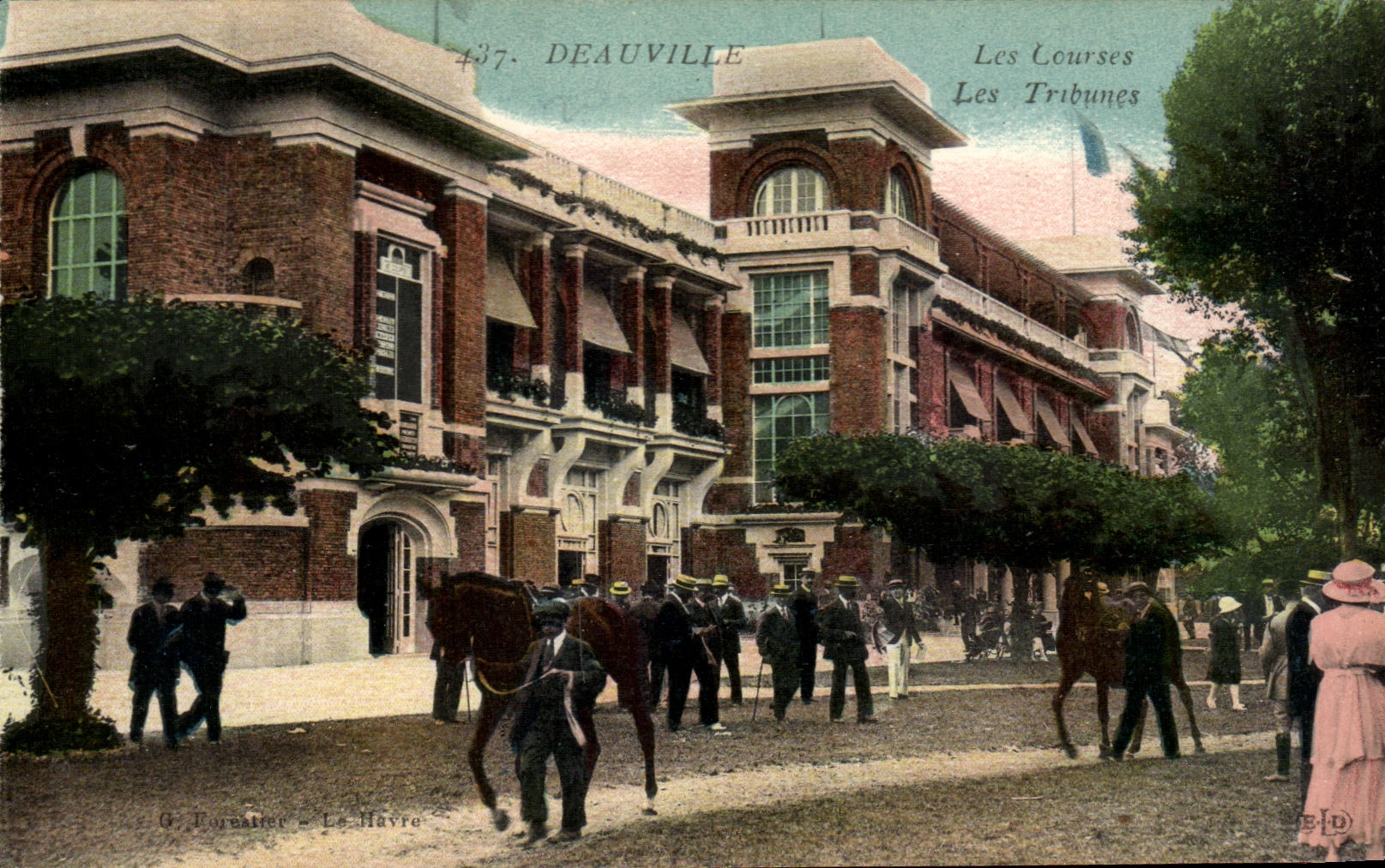 Deauville — The Races, The Grandstands — G. Foretter - Le Havre, n°437