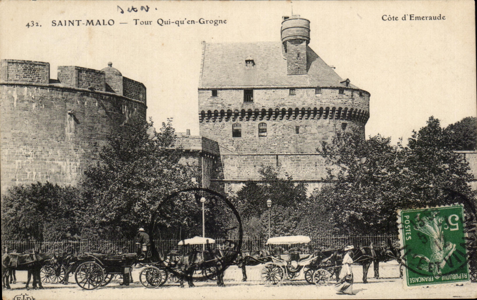 Saint-Malo — Tour Qui-qu'en-Grogne — Nien, n°432