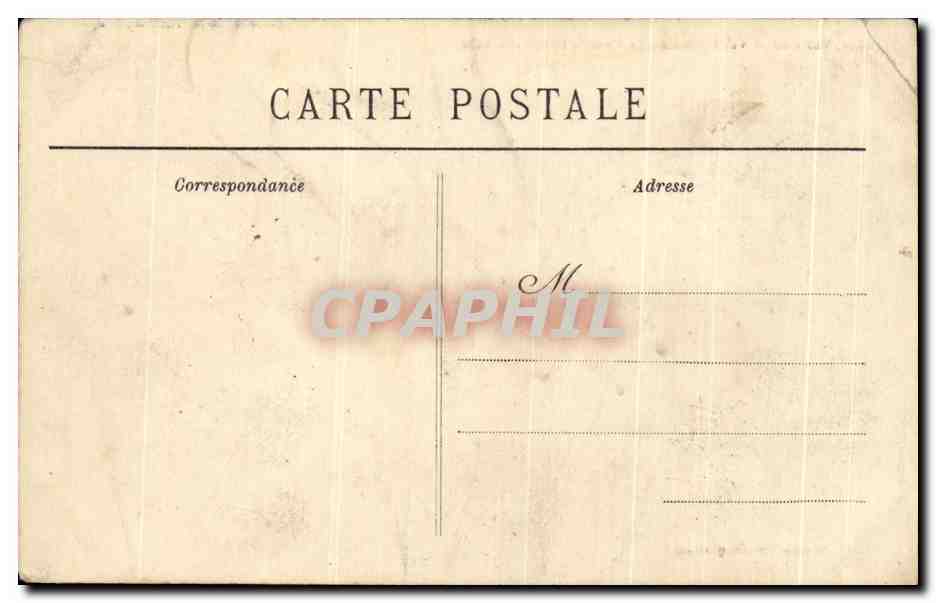 Vannes — Vue Générale — La Place de l'Hôtel-de-Ville — Collection Villard, Quimper — Rückseite
