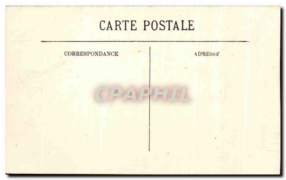 CPA Brest Les Remparts et la Rade — Rückseite