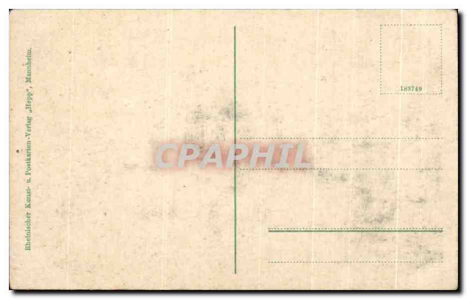 CPA Forbach i Lothr Obere Nationalstrasse — Back