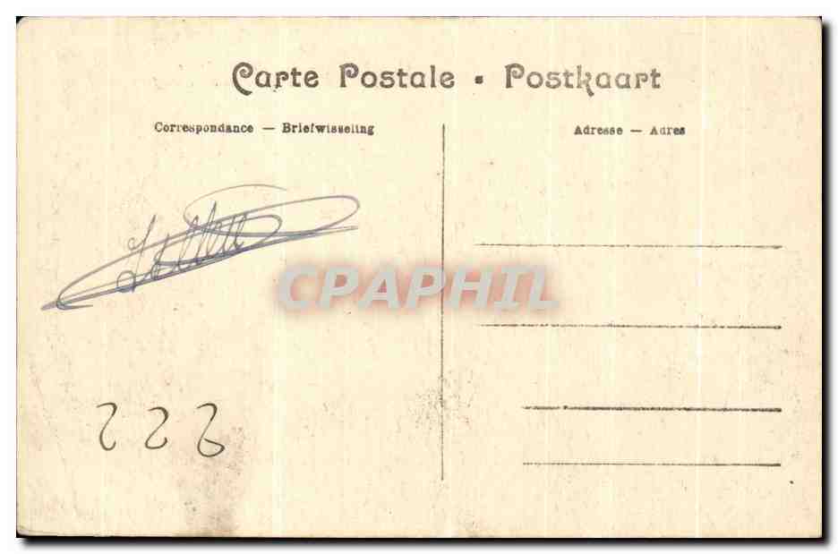 Malines — Coin du Béguinage — éditeur 'Malines' n°62 — Rückseite