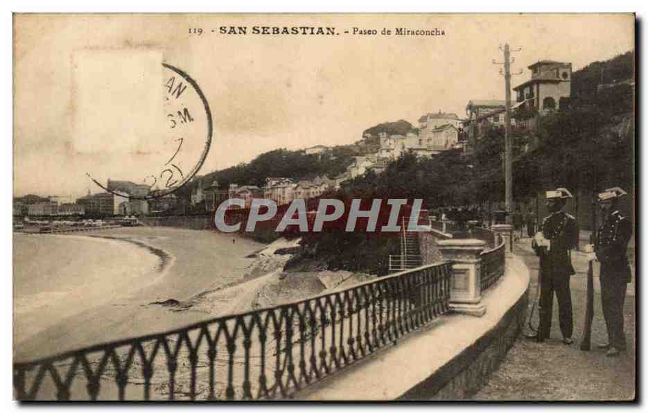 CPA San Sebastian Paseo de Miraconcha