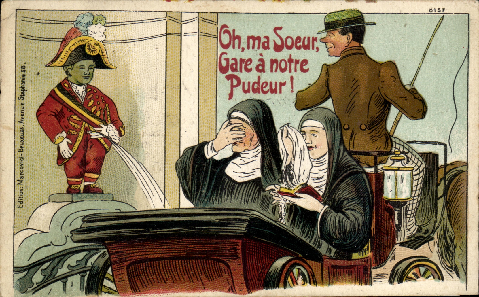 Surrender of Pudeur — Éditeur Marcovici, Avenue Stéphanie 38, n° 615F