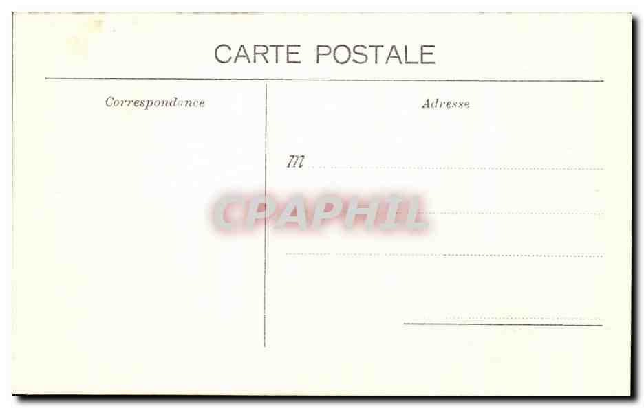 CPA Geneve Pont des Bergues et Grand Quai — Verso
