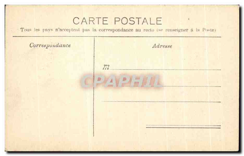 CPA Geneve Place Neuve Le Grand Theatre — Verso