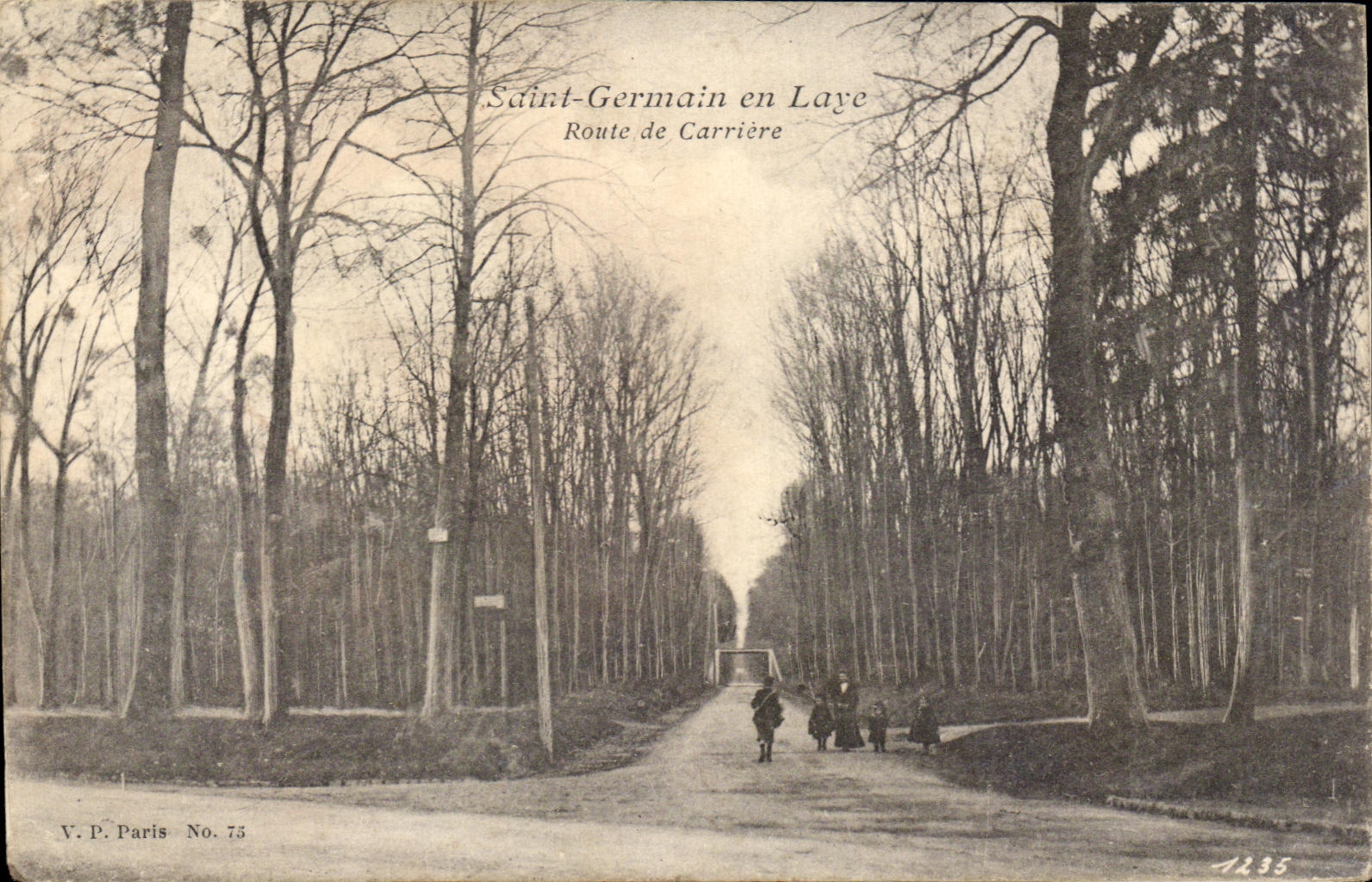 Saint-Germain en Laye — Route de Carrière — V.P. Paris No. 75