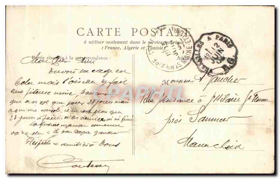 CPA Versailles Caserne du 5eme Genie Rue Satory Militaria — Reverso