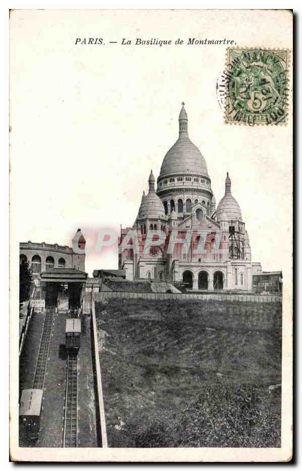 CPA Paris La Basilique de Montmartre Sacre Coeur 