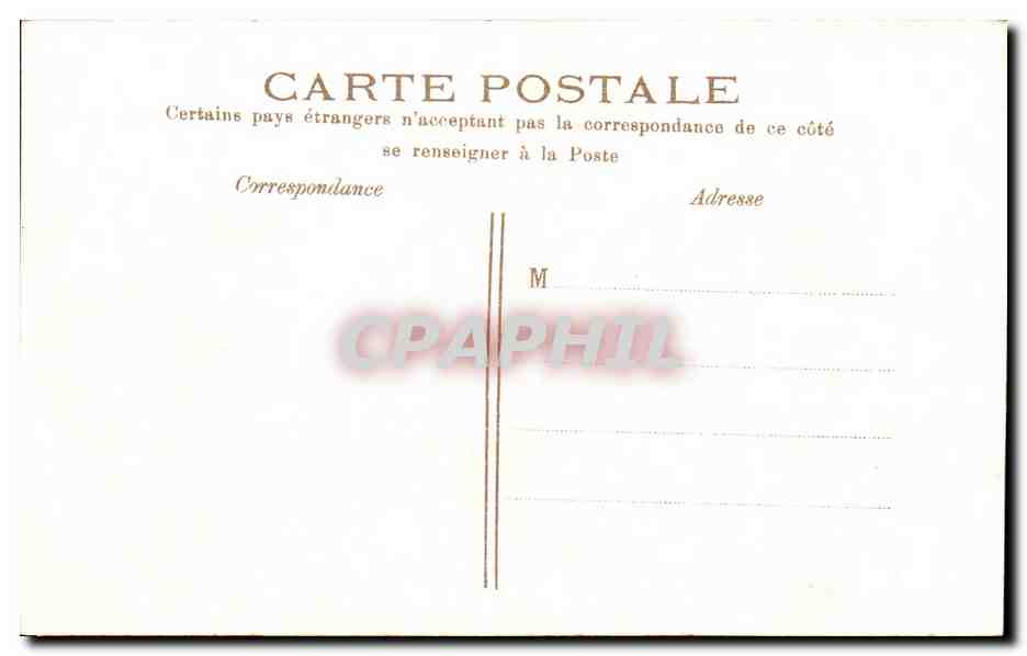 CPA Paris La Sorbonne (carte toilee) — Rückseite